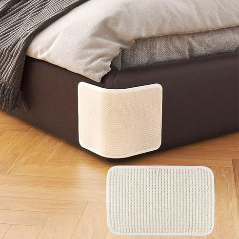 Cat Scratching Pad - Natural Sisal Sofa Corner Protector Scratching Mat for Anti-Slip Furniture Protection