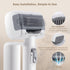 9K 300ml Pet Grooming Vacuum Kits-Dog&Cats Hair Remover Dematting Shedding, Cordless Handheld and Rechargeable Machine
