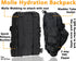 Tactical MOLLE Hydration Pack for 2L Water Bladder, Lightweight Nylon for Hiking, Running, Biking, Climbing