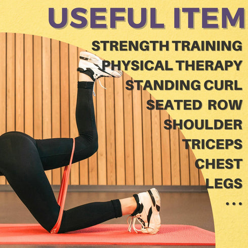 LEZER Resistance Band, Pull Up Bands, Exercise Bands for Home Gym Fitness, Stretching, Physical Therapy, Yoga