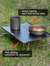 Backpacking WildCall Mini Solo Folding Table Ultralight Compact with Carry Bag for Camping Hiking Beach