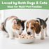 14.2 OZ Freeze Dried Chicken Cat and Dog Treats Single Ingredient Chicken Meat High Protein, Bite-Sized Pet Training