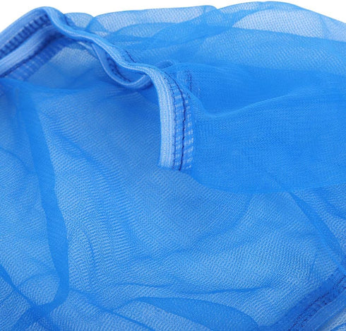 2Pcs Bird Cage Cover Seed Catcher, Lightweight Soft Airy Polyester Mesh Skirt Guard for Universal Parrots Cage