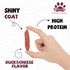 12.5 oz/355 (Pack 2) PAWUP Duck Dog Treats, Duck Sausage with Cheese, Taurine Added, Rawhide Free, Soft Dog Snack