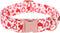 Maca Bates Valentines Dog Collar, Comfortable Soft Heart Collar with Metal Buckle, Adjustable for Small Medium Large Dog