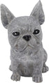 Dog Pet Marker Tribute Statue - Personalized Memorial Stone Decor for Outdoor Garden (Sitting Dog Figurine)