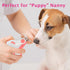 GuLuPets Trimmer Small Animals Nail Clippers with LED Lights to Avoid Excessive Cutting and Razor Sharp Blades