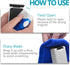 Magnetic Aquarium Fish Tank Glass Algae Scrapers Glass Cleaner Scrubber Clean [Blades Attachment, Floating