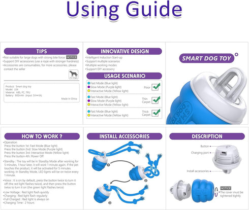 Interactive Motion Activated Dog Toy - Keep Your Dog Engaged