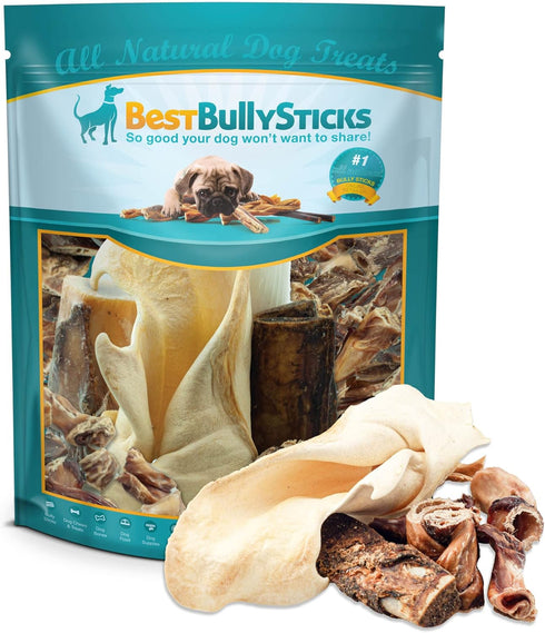 Mixed Morsels Bargain Bag - 1.5 lb Assorted Natural Dog Treats, Rawhide-Free Variety