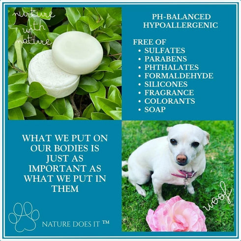 3 oz Balancing Biome Pet Shampoo Bar for Dogs & Cats Vet-Formulated, Fragrance-Free, Hypoallergenic, Plant-Based