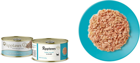 Felicia's Fabulous Finds 3 4 4 4 (12 2.47 Applaws Additive Free Canned Cat Food in Broth in Flavors: Tuna, Ocean Fish