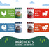 Beg & Barker Jerky Chips for Dogs Variety (3.5oz, Pack of 4) - Single Ingredient Protein Human Grade Treats Made in USA