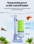 UPETTOOLS Aquarium Biochemical Sponge Filter Ultra Quiet Aquarium Air Pump Bio Sponge Fish Tank Foam Filter Comes with 2 Sponges 2of Bio Ceramic Media Balls