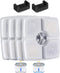 Wonder Creature Cat Fountain Filter for Cubic Cat Water Fountain, 4 Carbon Filters & 2 Pre-Filter Sponges Pack