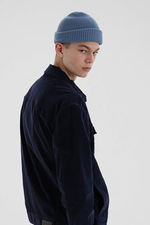 UNDERCONTROL Winter Trawler Fisherman Beanie, Unisex Stylish Plain Docker Skull Hat, Roll Up Watch Cap Color Pack
