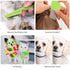 Cat & Dog Grooming Set - Fine Tooth Comb for Grooming, Removing Dandruff Flakes, Float Hair, Tear Marks (Green)