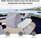 600D Oxford Cloth Boat Seat Cover, Waterproof and Dustproof Boat Seat Cover, Drawstring Boat Cover Compatible