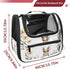 (2) Backpack Cute Baby Animal Bunny Rabbit Traveler Pet Carriers for Cats and Dogs
