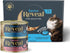 Reveal Natural Grain Free Wet Senior Cat Food, Limited Ingredient Fish Variety Mousse with Flakes, 8 x 2.47 oz