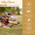 AZRAPAWS 5-6 Inch Braided Collagen Sticks for Medium & Large Dogs, Beef Collagen Dog Chews Long Lasting, Dog Treats