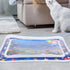 Summer Water-Filled Pet Cooling Mat for Cats and Dogs Inflatable Sensory Play Mat with Tropical Fish Design PVC Water