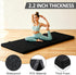 2 MMA, ZENY Thick Tri-fold Folding Gym Exercise Mat Extra Thick Gymnastics Mat Tumbling Mat with Carrying Handles