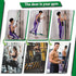 Slim Panda Door Anchor Strap for Resistance Bands, Portable Door Gym Attachment for Home Fitness