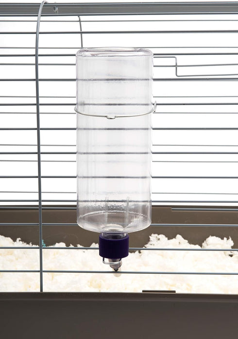 Lixit Standard Cage Water Bottles, 32 Ounce, Clear, for Rabbits, Ferrets, Guinea Pigs, and Other Small Animals