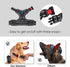 PHOEPET No Pull Dog Harnesses for Small Dogs, Reflective Adjustable Front Clip Vest with Handle, 2 Metal Rings, 3