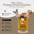 Freeze Dried Chicken Liver Cat & Dog Treats - Made from 100% Human Grade Chicken - Only 1 Ingredient - Healthy, Raw, Dry Food for Indoor Cats, Kittens, Dogs - Made in The USA - Chicken Liver 1.75 oz