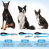 VIVAGLORY Short Dog Leash, Traffic Leash for Medium & Large Dogs, 12 INCH, Lake Blue