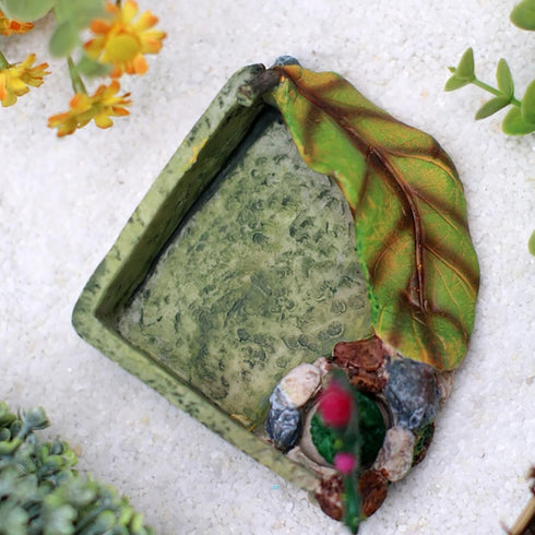 JINJUMEI Hermit Crab Food Dish, Resin Hermit Crab Food & Water Bowl, Hermit Crab Accessories, Cactus Design Reptile