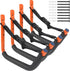 Kayak Storage Rack with Nylon Straps, Heavy Duty Wall Mount Rack for Garage, 4 Pack, 6 Colors, Suitable for Kayaks and
