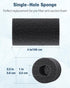Pawfly 6 Pack Pre-Filter Sponge for Aquarium Filter, 1" Intake Sponge Foam Roll for Small Fish Tank