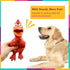 Set 3 Pack PetLike Latex Dog Chew Toy Durable Non-Toxic Squeaky Fetch Toy for Small Medium Chicken Dog Toys