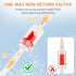 10PCS Aquarium Air Check Valve, One Way Non-Return for Air Pump, 3/16 Inch Airline Tubing, Fish Tank Accessories (Red)