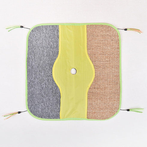 Multifunctional Cat Crinkle Mat - Safe Sisal Play & Sleep Area