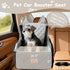 Eimuzure 6" 35 lbs Elevated Dog Booster Seat for Small & Medium Dogs up to Memory Foam Car Bed with Washable Cover