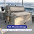 3 4 Marine Boat Rod Stainless Steel Fishing Rod Holders, Rod Rack Boat Marine Fishing Stainless Steel, Side Boat Pole