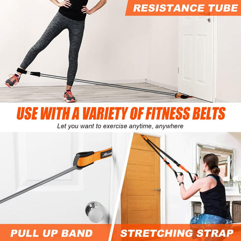 HPYGN Door Anchor for Resistance Bands, Heavy Duty Attachment for Home-Gym Workout, Yoga Strap, Physical Therapy Bands