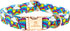 Lionheart Glory Rainbow Dog Collar, Colorful Heavy Duty Adjustable Pride Collars for Large Dogs, Pet Gift Summer Holiday