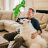 LSSYYQQ Dog Toys,Interactive Stuffed Squeaky Animal Crinkle Plush Toy for Small, Middle, Large Dogs, Interactive Dog