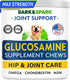 Bark&Spark Glucosamine Chondroitin Dog Hip & Joint Supplement - Joint Health Chews for Large and Small Breeds (120
