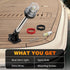 12 Inches IP67, 3NM (12-24V) Anchor Light Stern Lights for Boats LED Waterproof White Fold Down Rear Boat Navigation