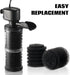SainSmart 3 Pack Aquarium Filter Sponge - Biochemical Cotton Replacement Accessories