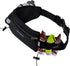 12oz Fitletic Hydration Running Belt With Quick Flow Water Bottle For Men & Women Race Belt, Gel Holder & Bib Toggles