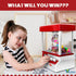 Bundaloo Claw Machine Arcade Game with Sound, Cool Fun Mini Candy Grabber Prize Dispenser Vending Toy for Kids, Boys