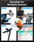MOSNAI 23 N52 360 Magnetic Golf Push Cart Phone Holder with Magnets, Rotatable MagSafe Phone Mount Compatible
