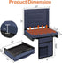 HUMARIEY Heated Stadium Seats with Backrest for Bleachers, Portable Heated Bleacher Seat with Shoulder Strap